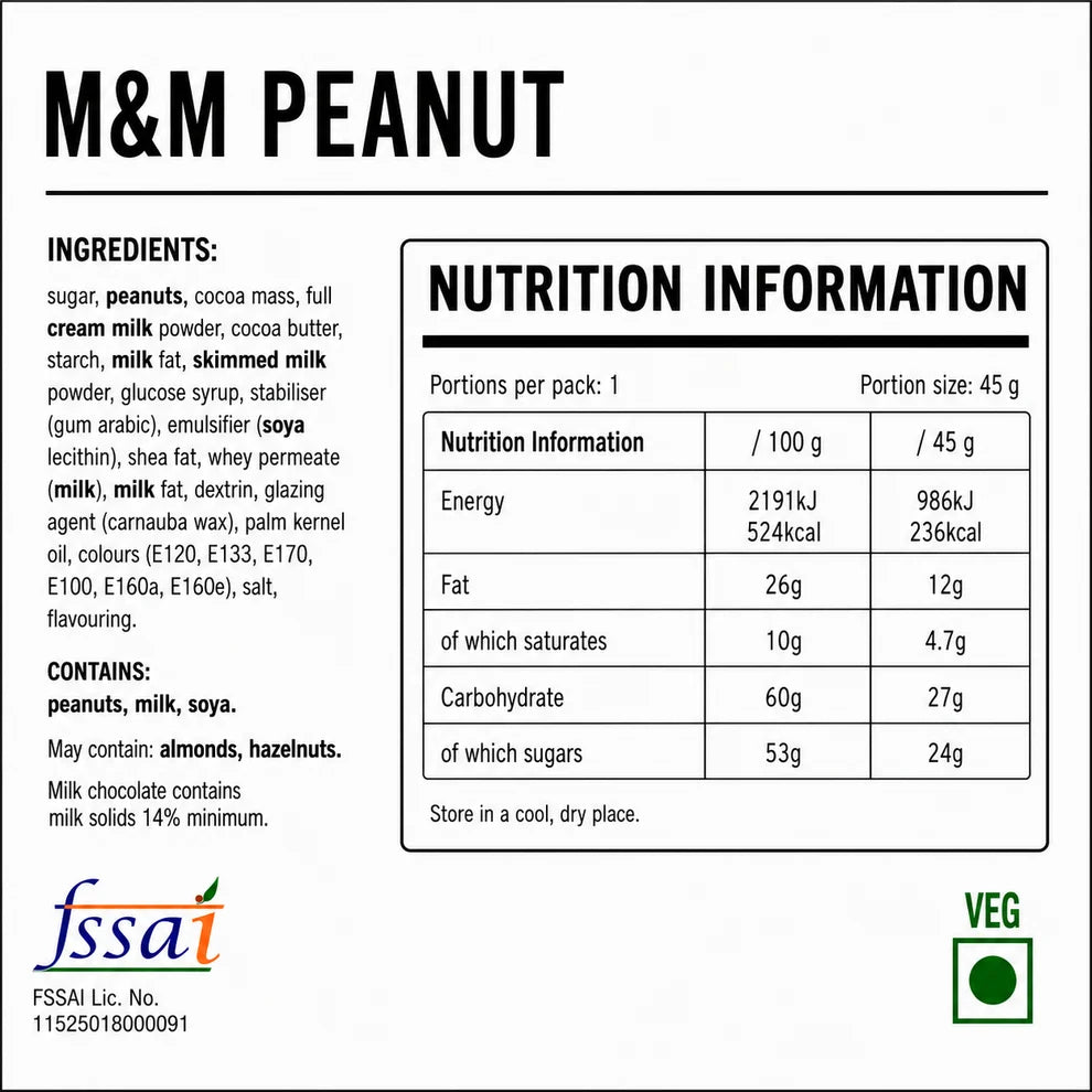 M&M Mixed Box-3 Flavours (Pack of 24) Imported From USA