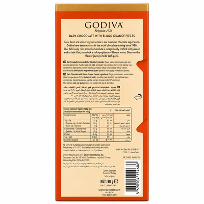 Godiva Blood Orange Chocolate 90gm Imported From Switzerland - Nosh Products