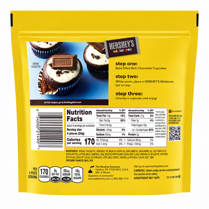 Hershey Miniature Chocolate 294gm Imported From USA