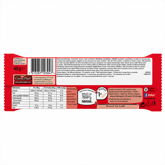 Kit Kat Chunky White Chocolate Pack Of 6 Imported From Europe