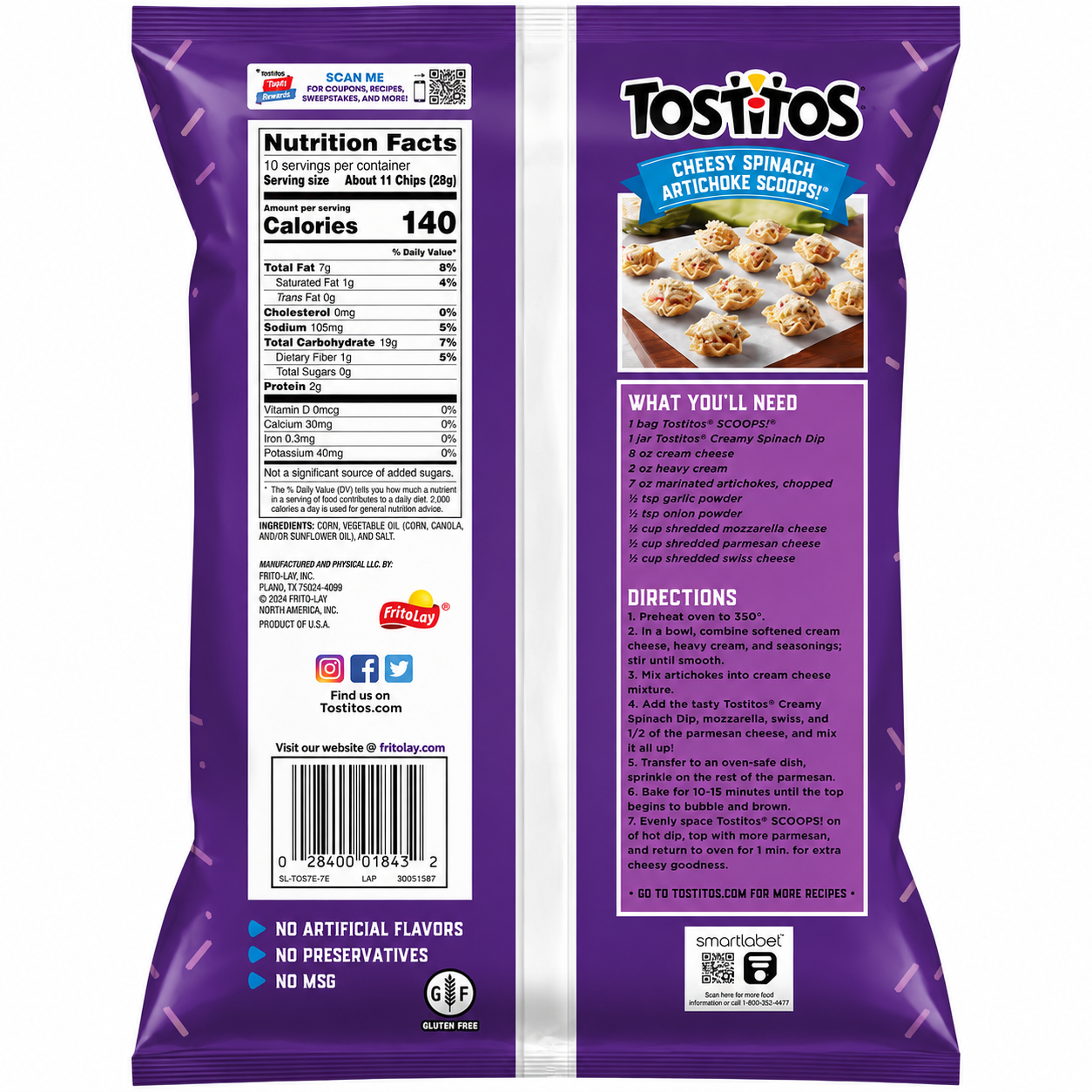 Tostitos Scoops Nachos 283gm Imported From USA