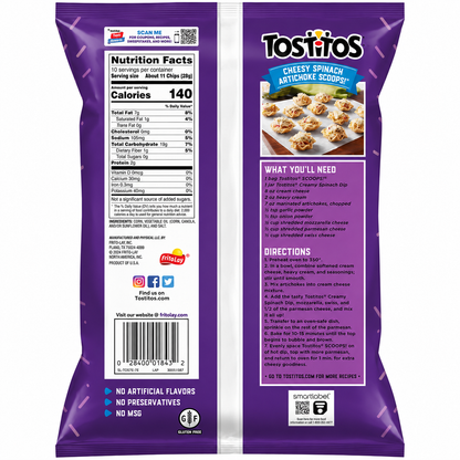 Tostitos Scoops Nachos 283gm Imported From USA