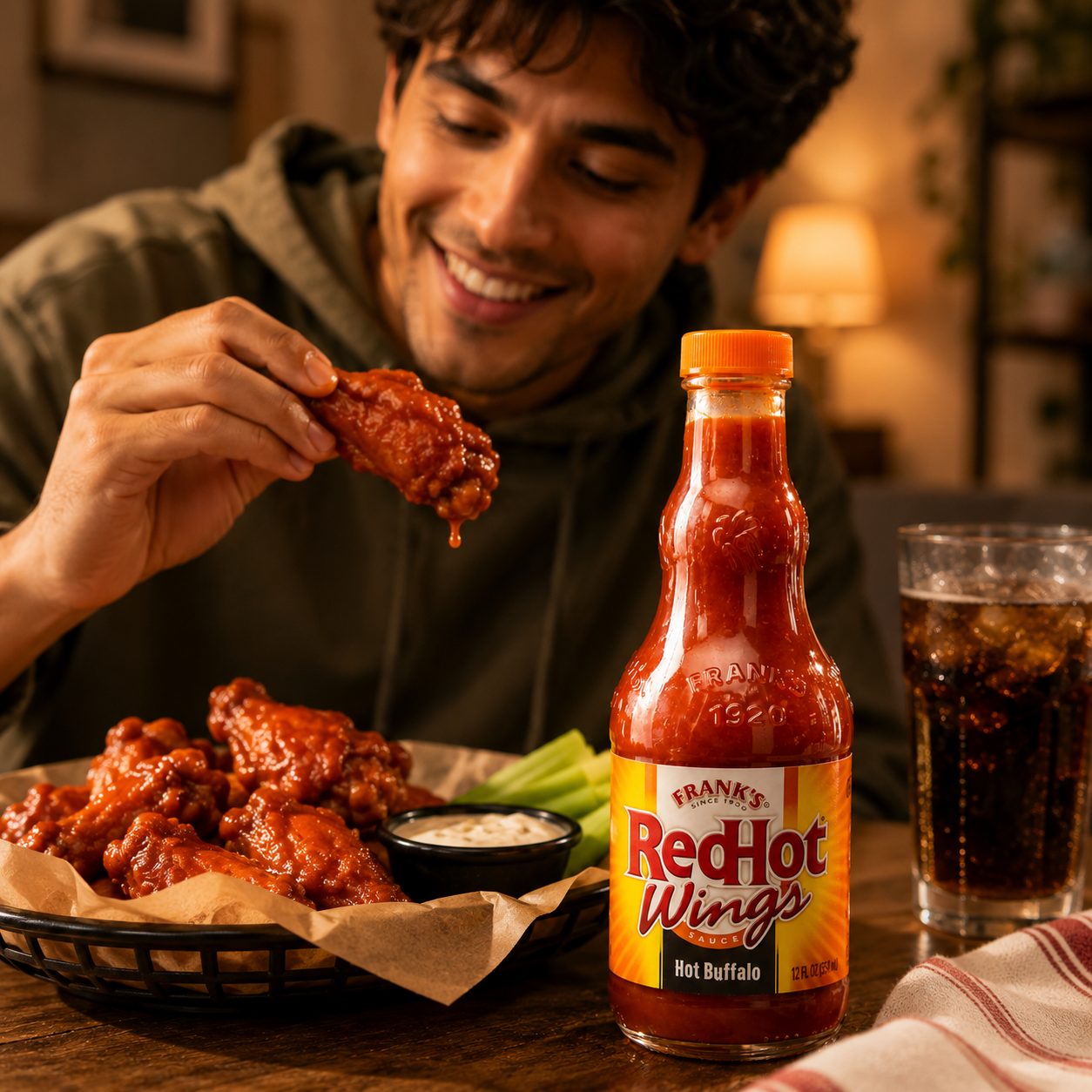Frank Red Hot Buffalo Sauce 354ml Imported From USA