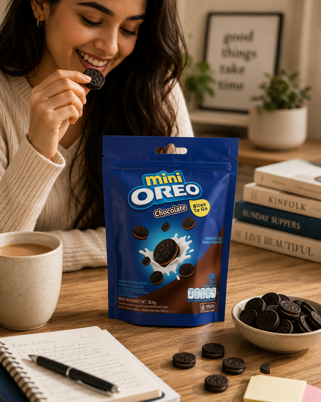 Oreo Mini Cookies Chocolate 58gm Imported From Asia - Nosh Products