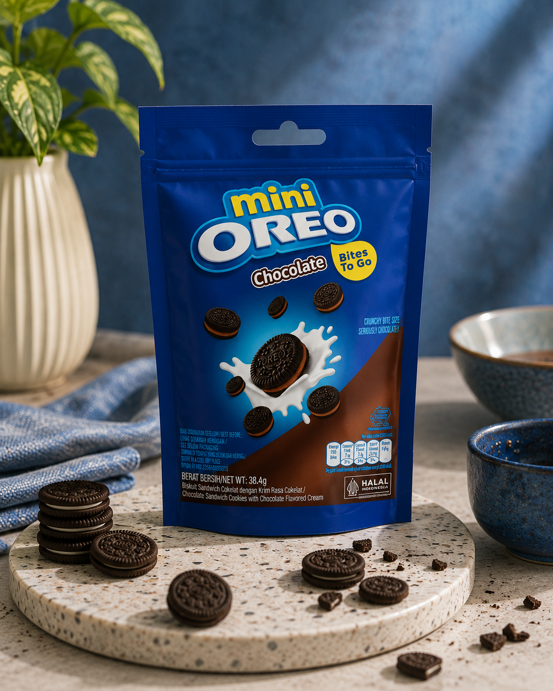 Oreo Mini Cookies Chocolate 58gm Imported From Asia - Nosh Products