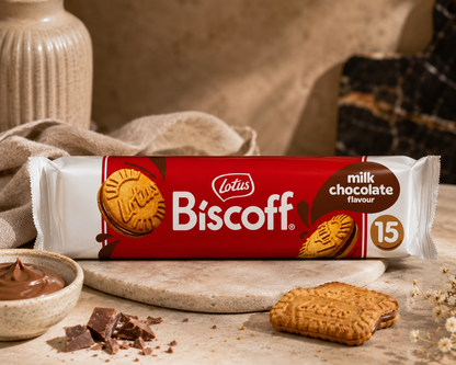 Lotus Biscoff Biscuit With Chocolate Cream 150gm Imported From Belgium - Nosh Products