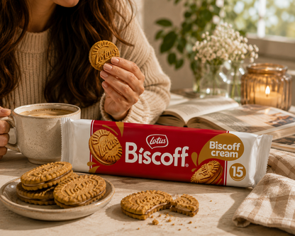 Lotus Biscoff Biscuit With Lotus Biscoff Cream 150gm Imported From Belgium - Nosh Products