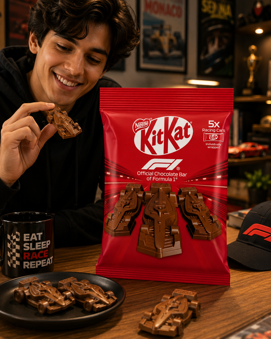 Kit Kat F1 Limited Edition Chocolate 55gm Imported From UK