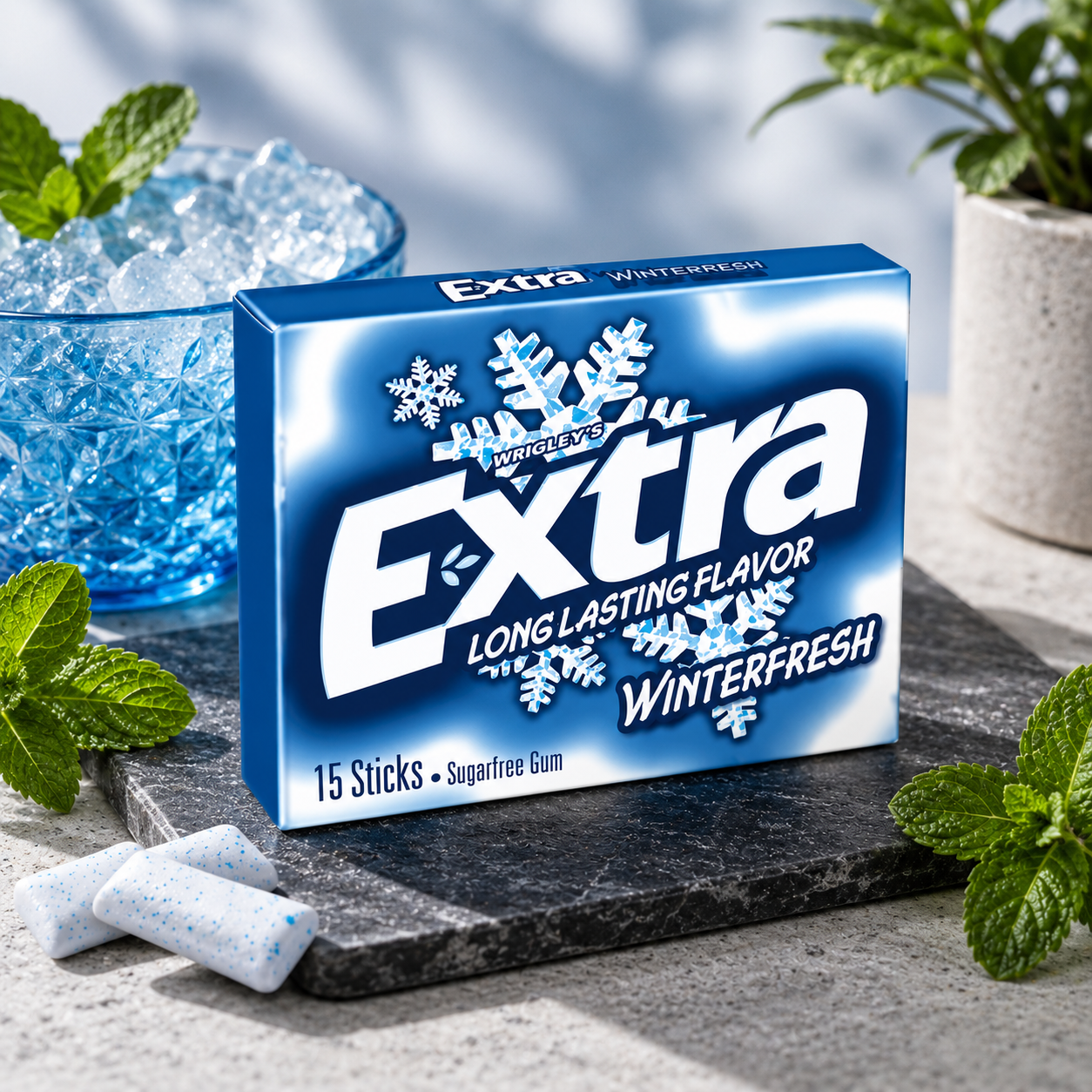 Extra Gum Winter Fresh Chewing Gum Imported From USA