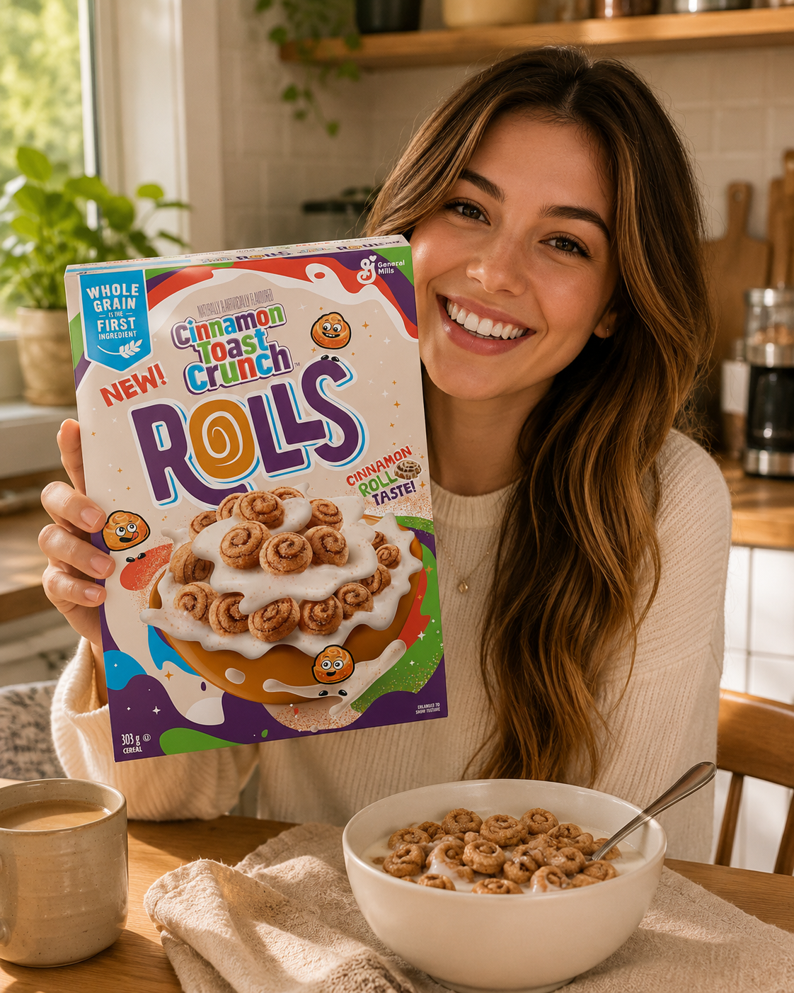 General Mills Cinnamon Toast Crunch Rolls Cereal 303g Imported From USA