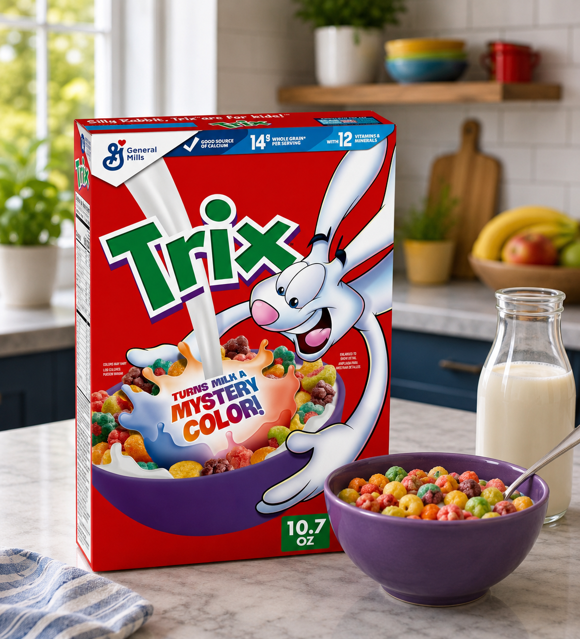 General Mills Trix Cereal 394gm Imported From USA - Nosh Products