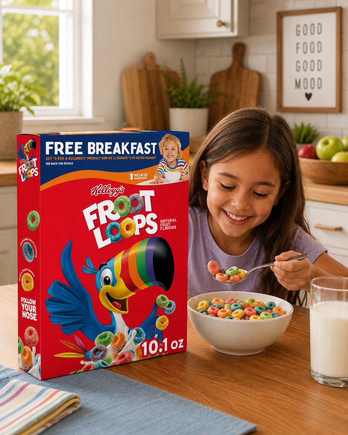 Kellogg's Froot Loops Cereal 286gm Imported From USA/UK - Nosh Products