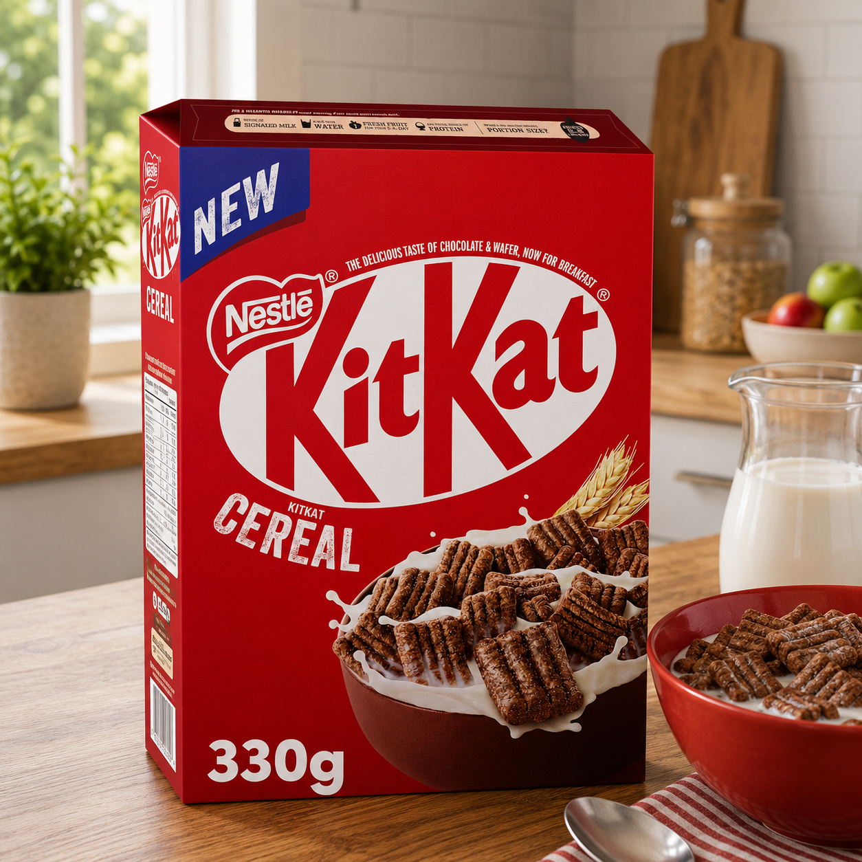Kit Kat Cereal 340gm Imported From UK - Nosh Products