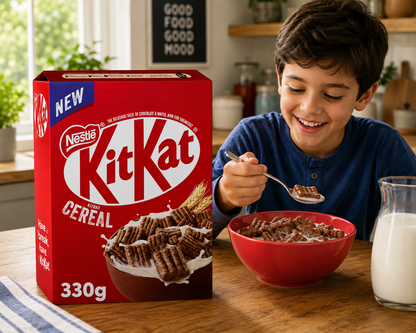 Kit Kat Cereal 340gm Imported From UK - Nosh Products