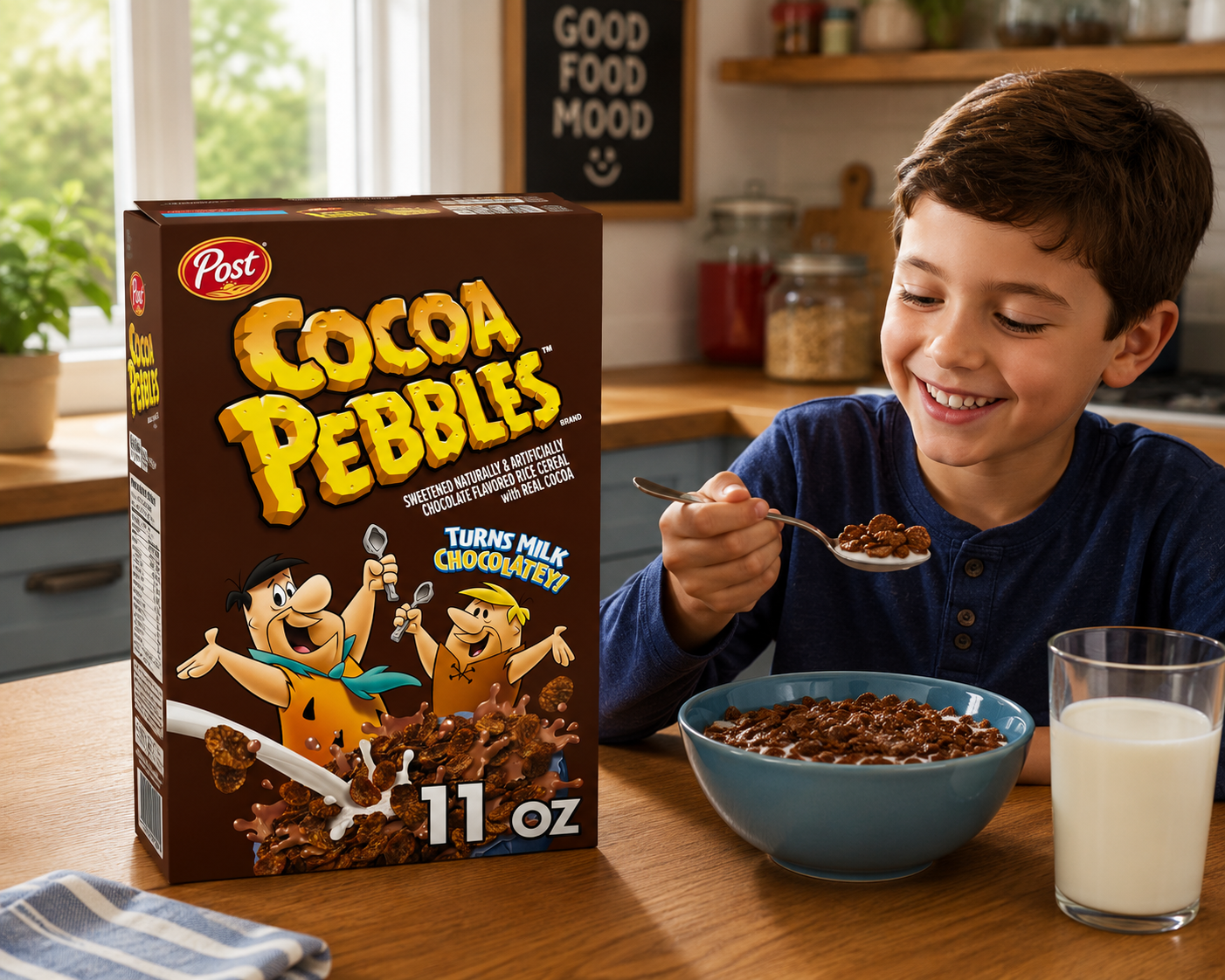 Post Cocoa Pebbles Cereal 311gm Imported From USA - Nosh Products