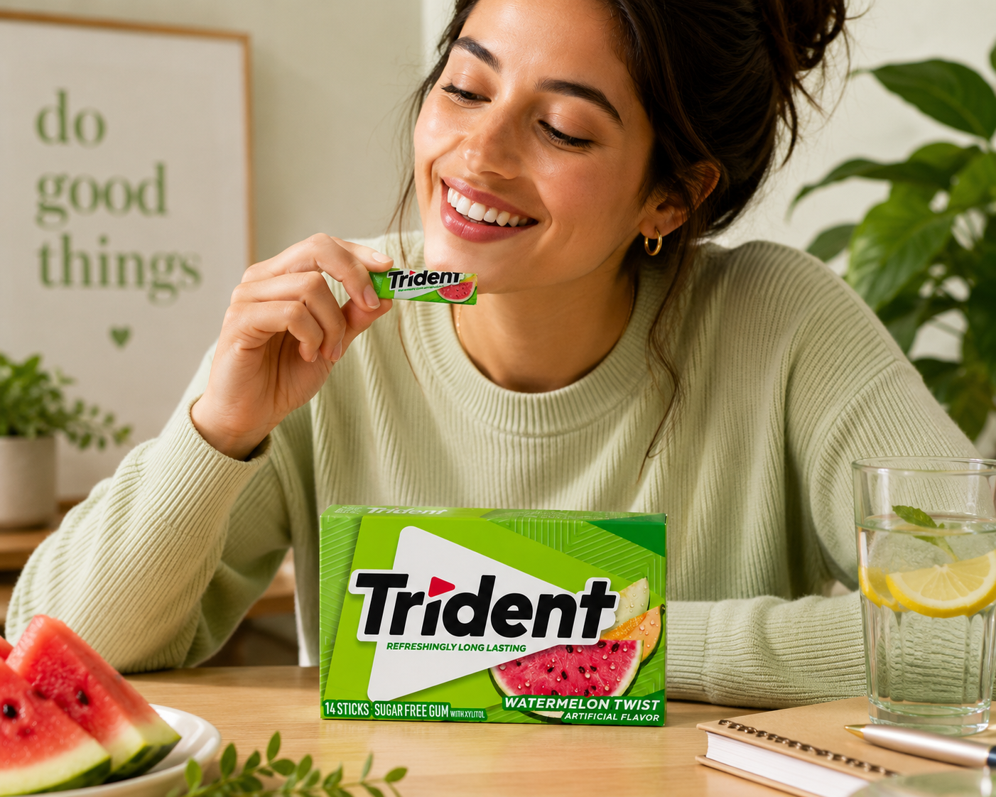 Trident Watermelon Chewing Gum