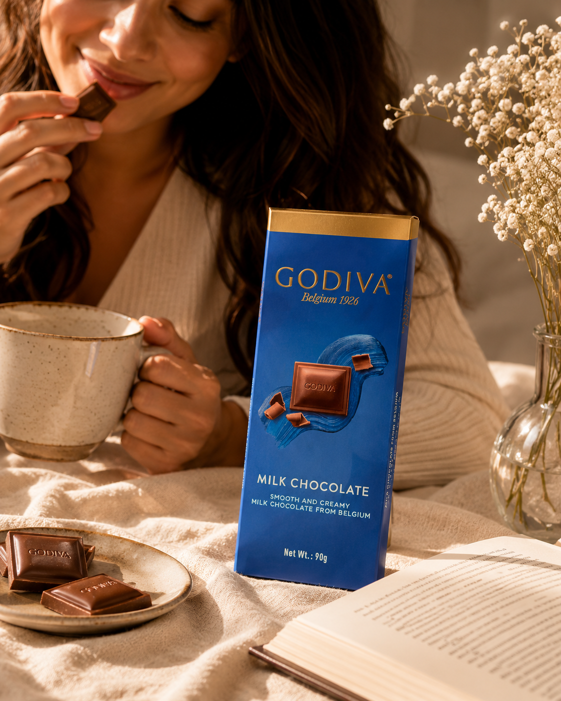 Godiva Milk Chocolate 90gm Imported From Switzerland - Nosh Products