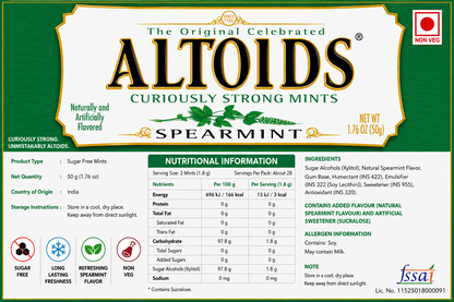 Altoid Spearmint 50gm