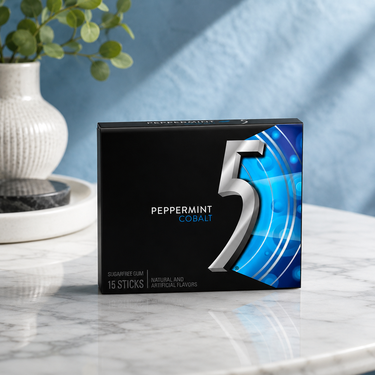 Five Gum Peppermint Chewing Gum