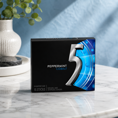 Five Gum Peppermint Chewing Gum