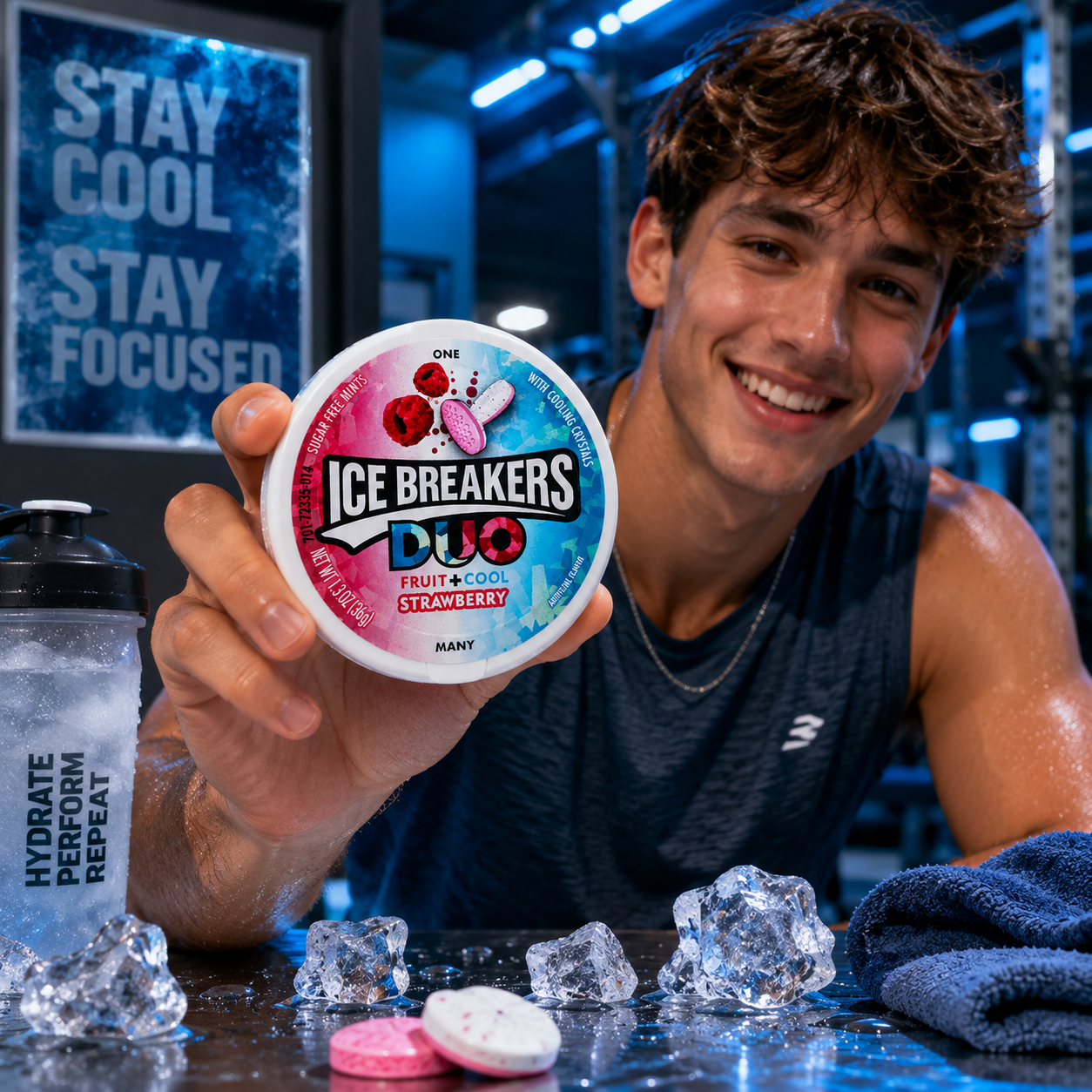 Icebreakers Mints Strawberry Mint 42gm