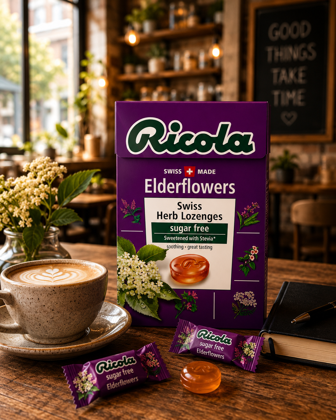 Ricola Elderflower Mints 45gm