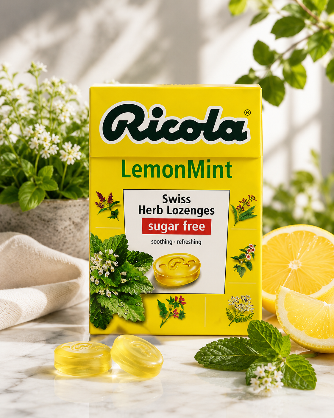 Ricola Lemonmint Mints 45gm