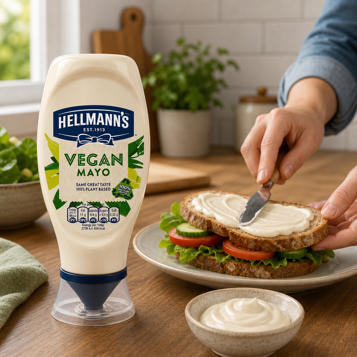Hellmann's Vegan Mayonnaise 270ml - Nosh Products