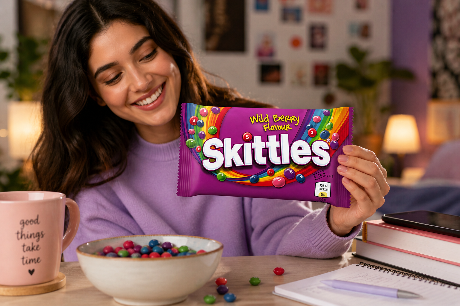 Skittles Wild Berry Candy 45gm - Nosh Products