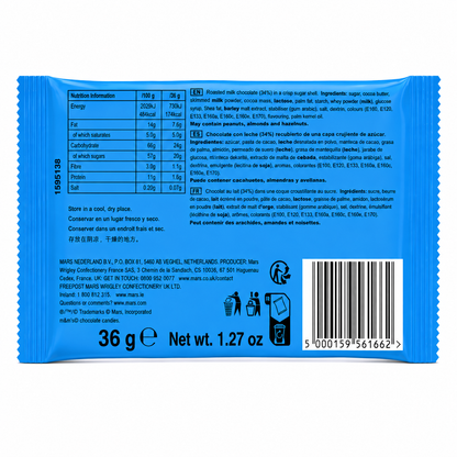 M&M Crispy 36gm (Pack of 24) Imported From USA