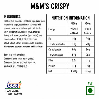 M&M Mixed Box-3 Flavours (Pack of 24) Imported From USA