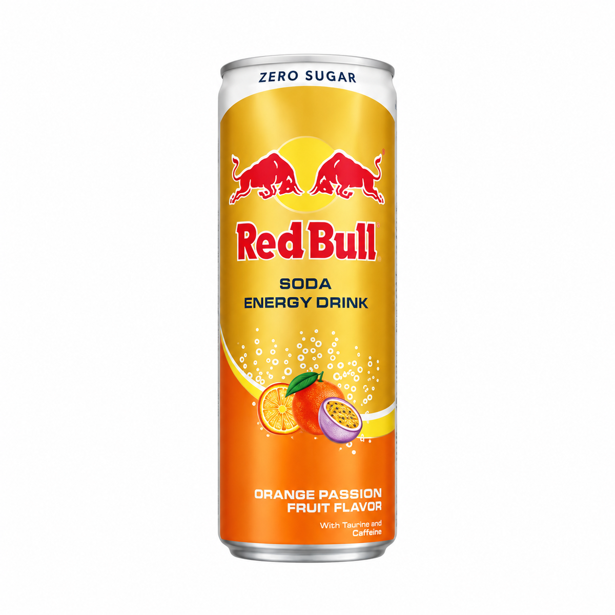 Red Bull Energy Drink Zero Sugar Orange Passionfruit 250ml