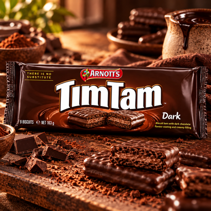 Tim Tam Dark Chocolate Cookies 200gm