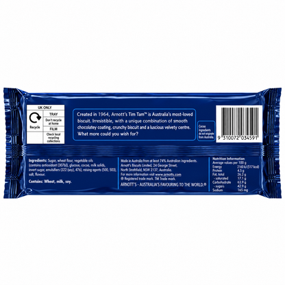 Tim Tam Extra Chocolatey Cookies 200gm