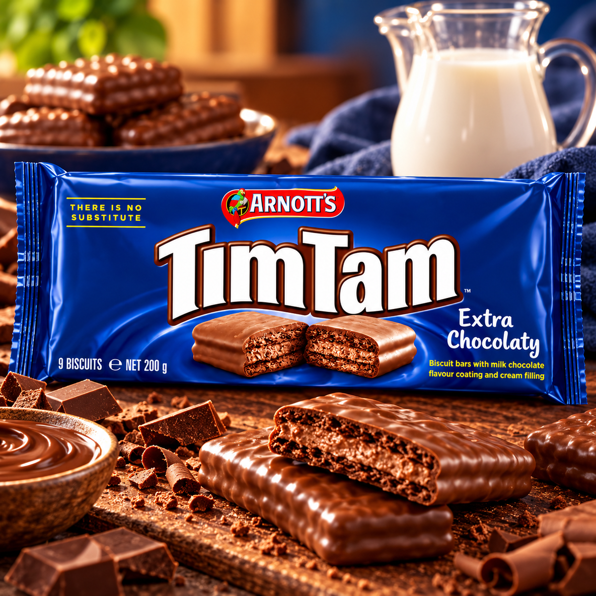 Tim Tam Extra Chocolatey Cookies 200gm