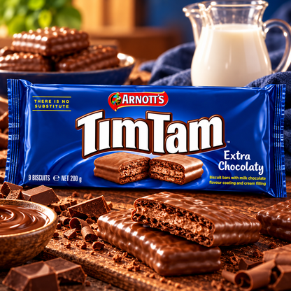 Tim Tam Extra Chocolatey Cookies 200gm