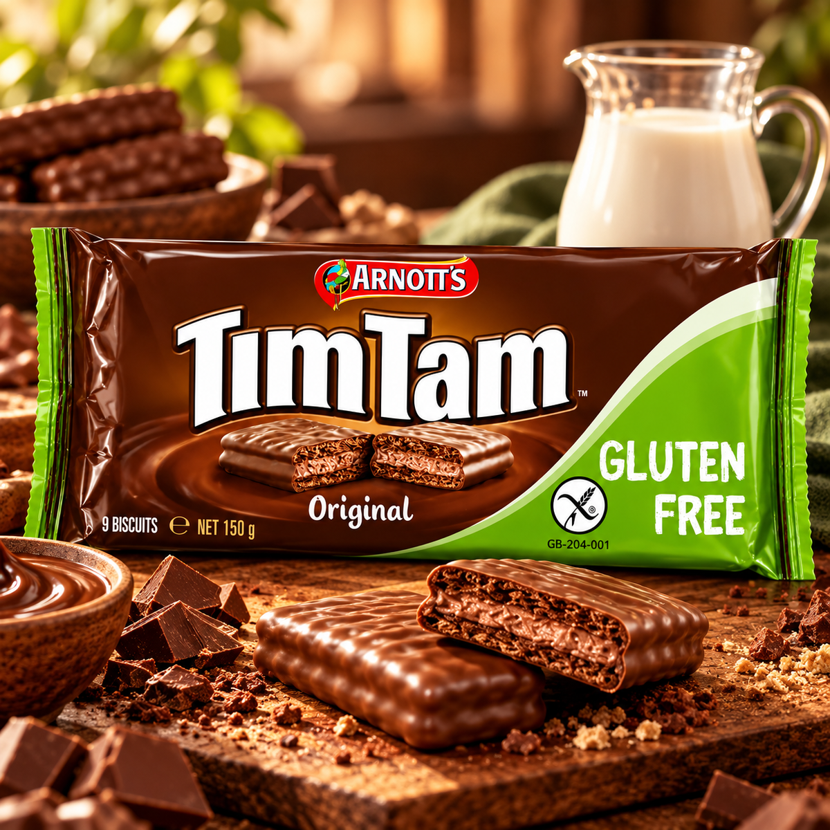 Tim Tam Gluten Free Original Chocolate Cookies 200gm