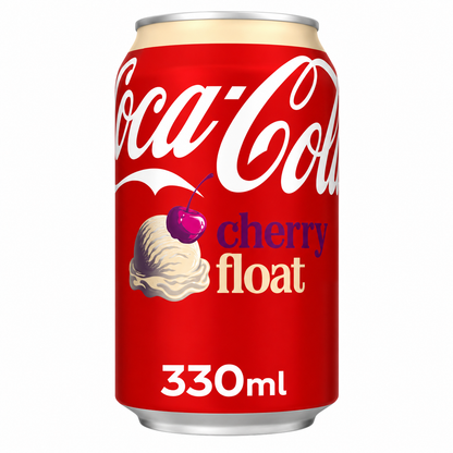 Coke Cherry Float 330ml Imported From UK