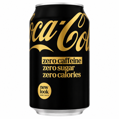 Coke Zero Caffeine Zero Sugar Zero Calories 330ml Imported From UK