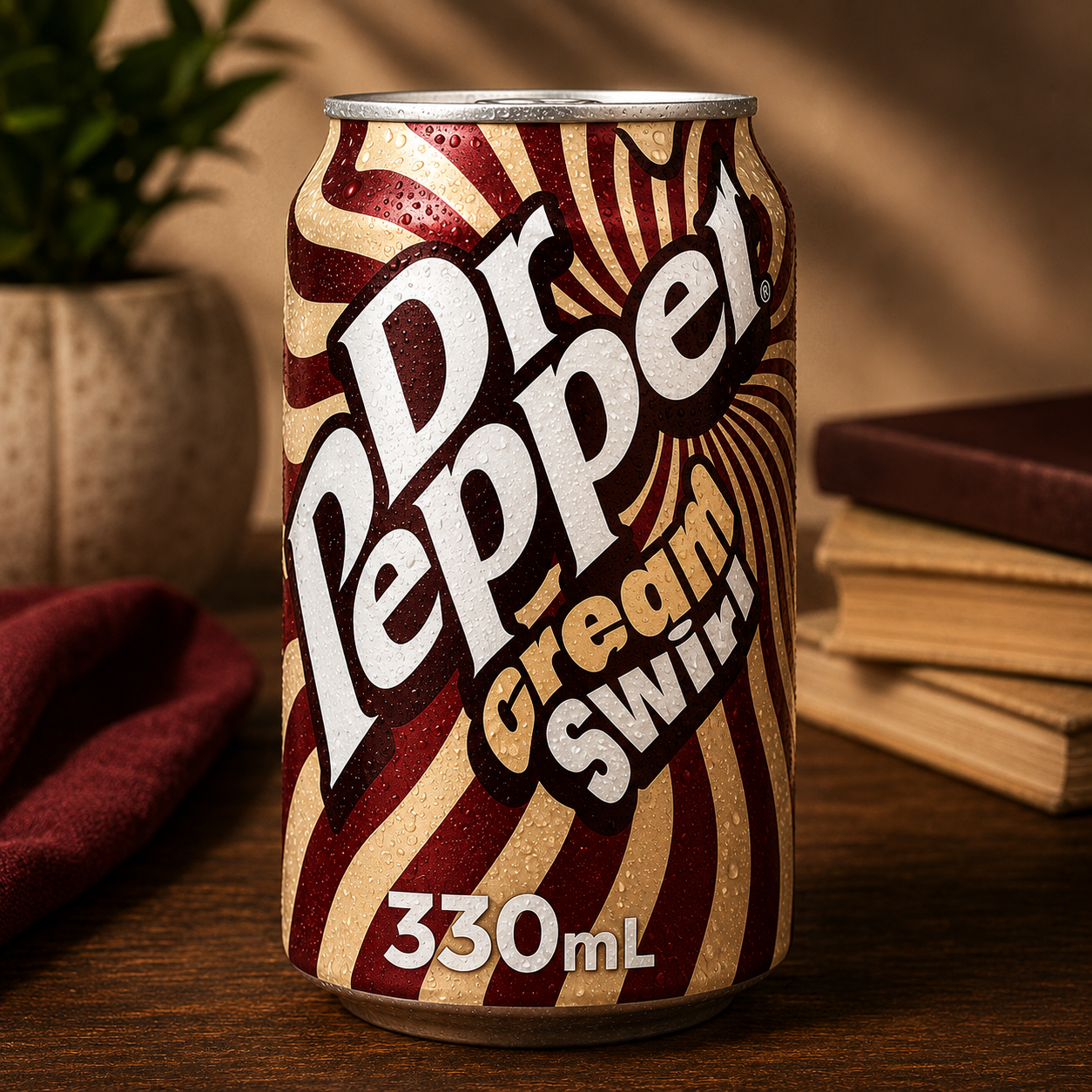 Dr Pepper Cream Swirl 330ml Imported From UK
