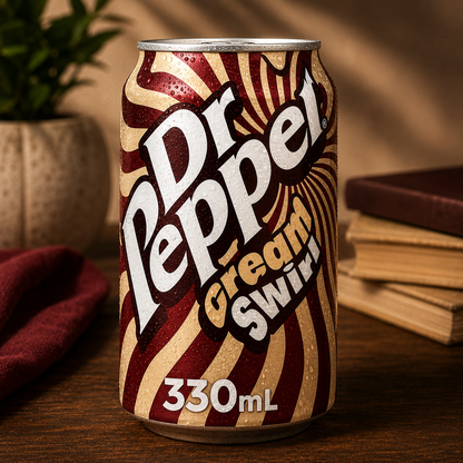 Dr Pepper Cream Swirl 330ml Imported From UK