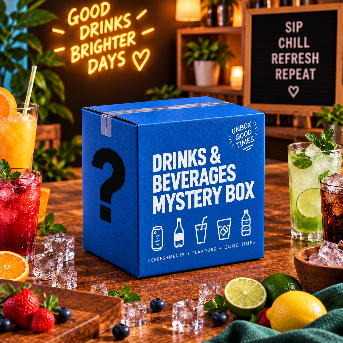 Drinks And Beverages Mystery Box