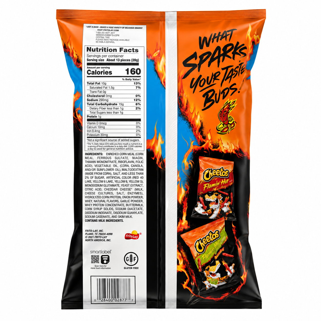 Cheetos Flaming Hot Puffs Imported From USA 255gm