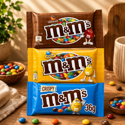 M&M Mixed Box-3 Flavours (Pack of 24) Imported From USA