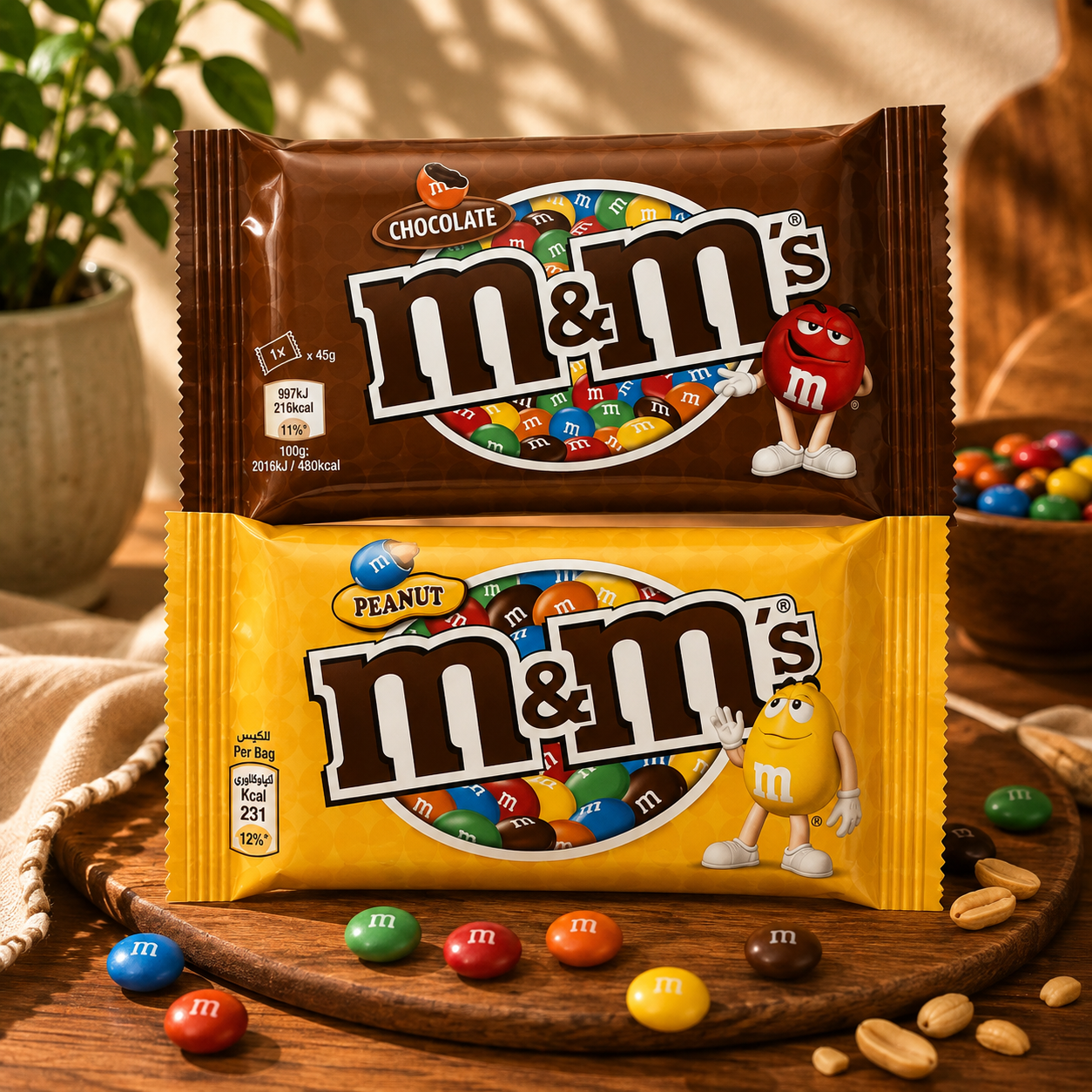 M&M Mixed Box-2 Flavours (Pack of 24) Imported From USA