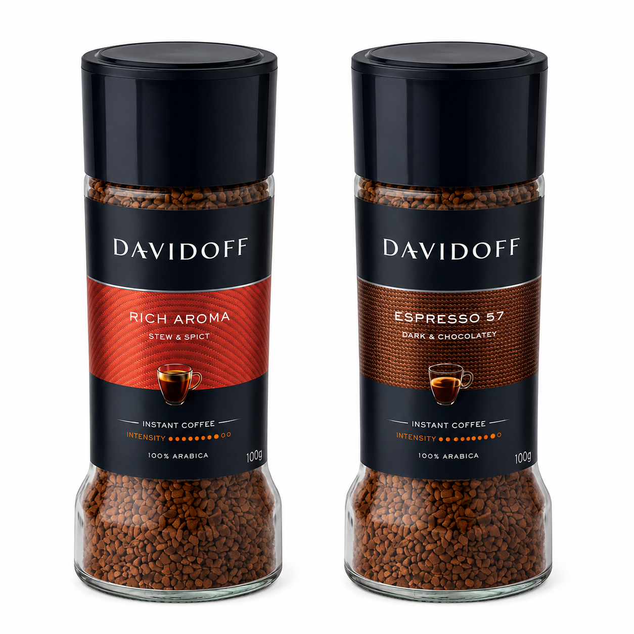 Davidoff Espresso And Davidoff Rich Aroma Instant Coffee Bundle Pack