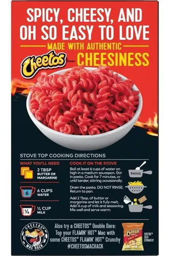 Cheetos Macaroni And Cheese Flaming Hot 160gm