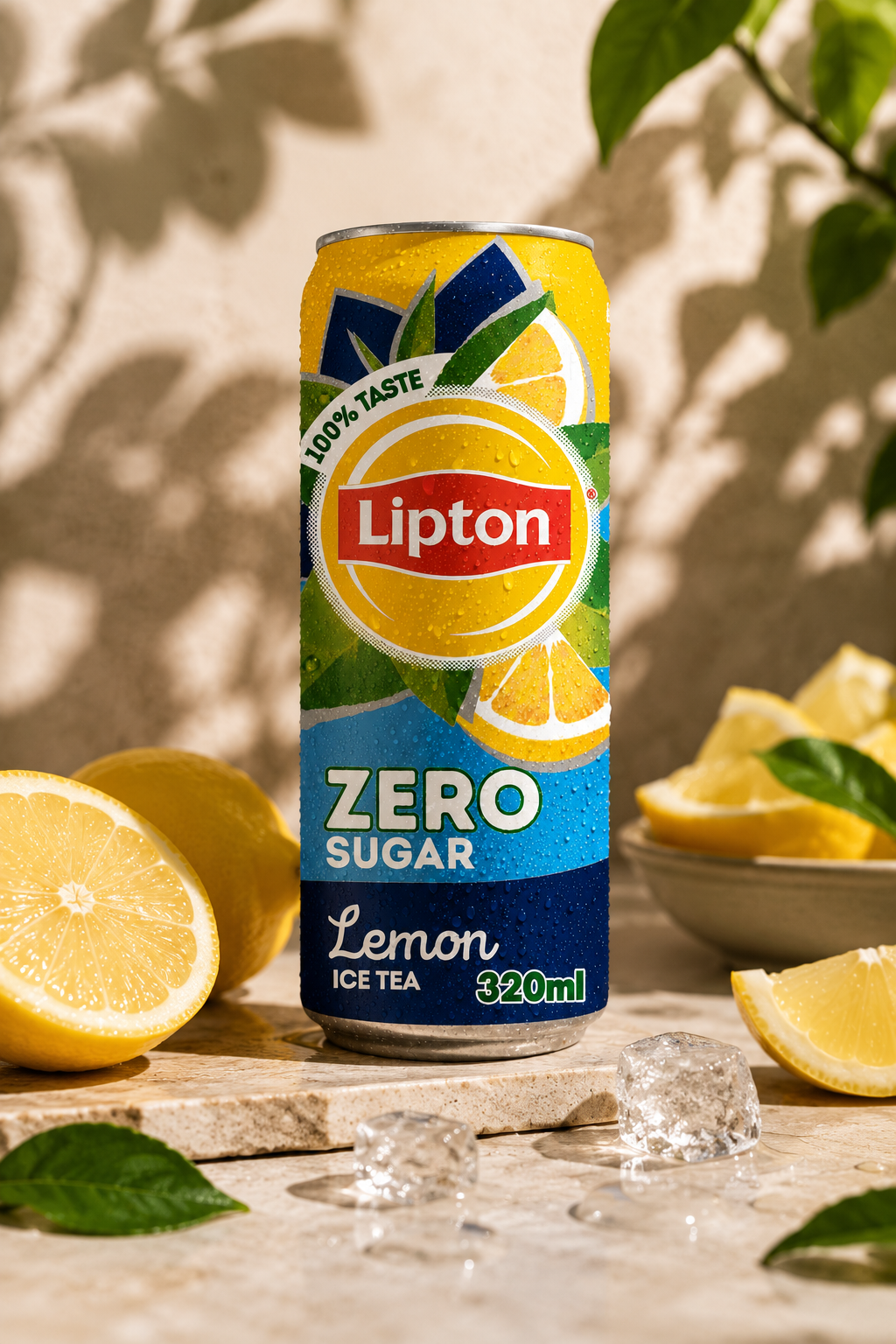 Lipton Iced Tea Lemon Zero Sugar 330ml Imported From Thailand - Nosh Products