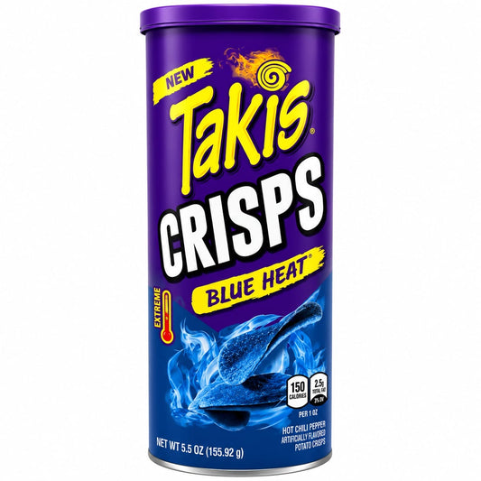 Takis Crisps Blue Heat 155gm Imported From Mexico - Nosh Products