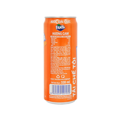 Fanta Orange Soda 330ml